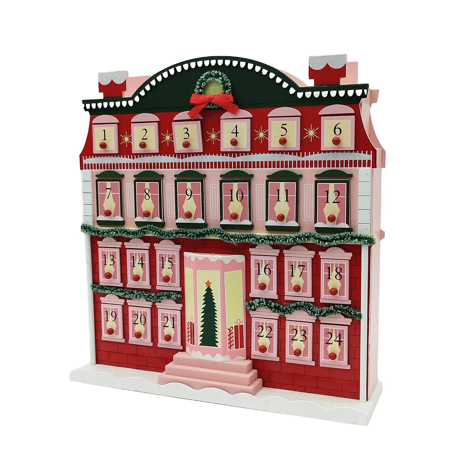 13" Holly Jolly Advent Calendar by Ashland®